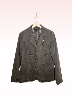 New ANORAK grey utility denim jacket (Sz S)